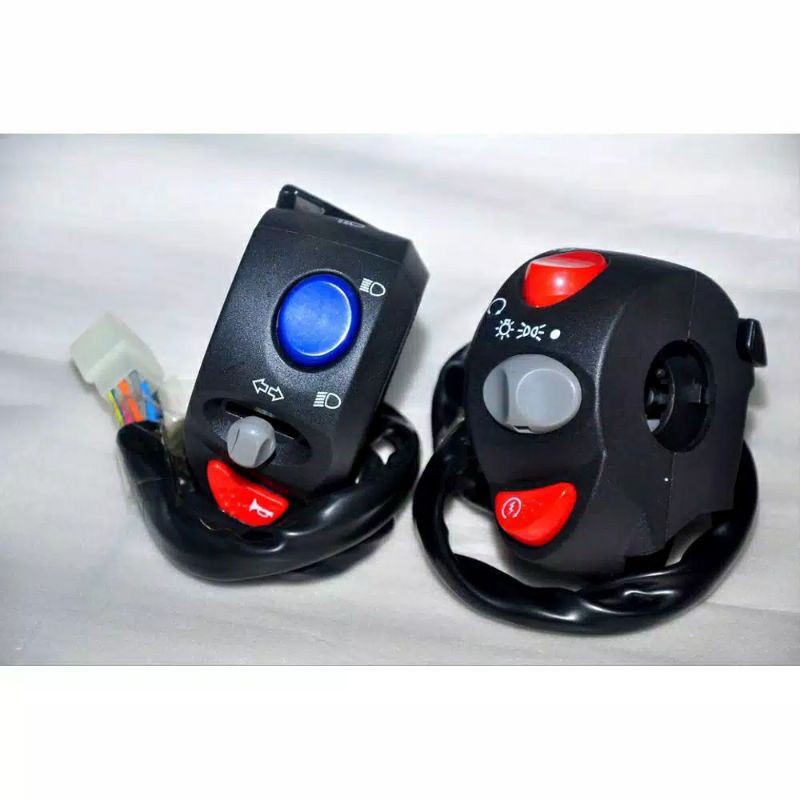 Saklar Domino set PNP Vixion Byson Xabre r15 r25 Cb150R Megapro Tiger - Kanjeng Raden Variasi