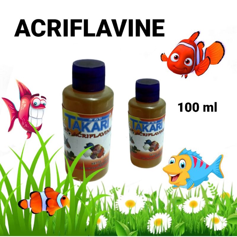 OBAT IKAN HIAS ACRIFLAVINE 100ml