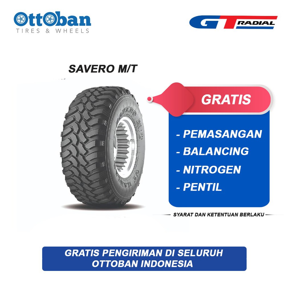 GT Radial Savero Komodo M/T 245/75 R16 Ban Mobil