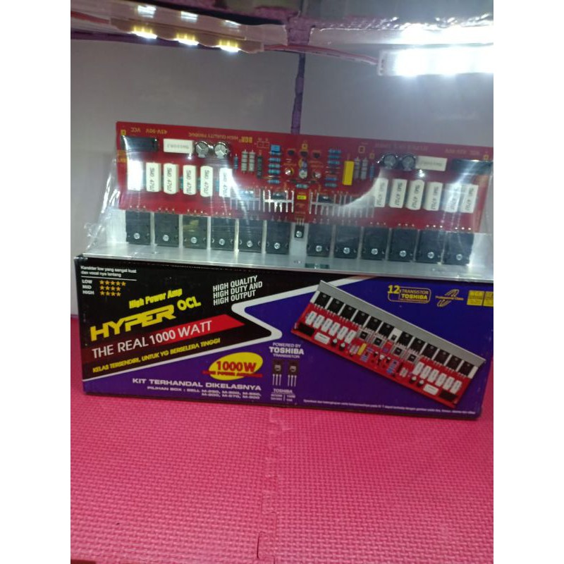 KIT POWER AMPLIFIER HYPER OCL MONO 1000W