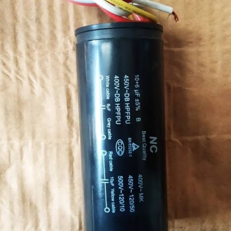 Kapasitor Mesin Cuci Sanyo DLL