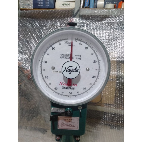 Timbangan Duduk Manual 100kg Nagata A100w