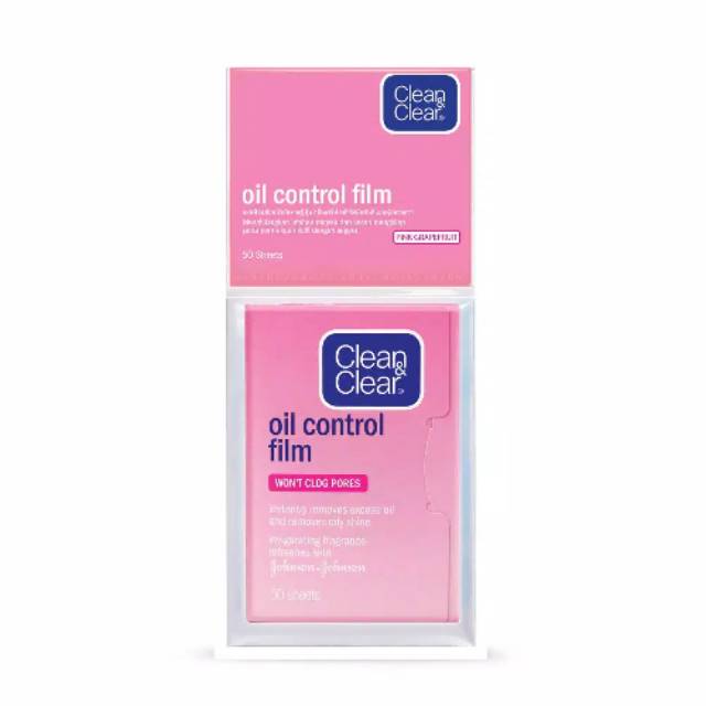 (STOK READY) OIL CONTROL FILM CLEAN &amp; CLEAR PINK