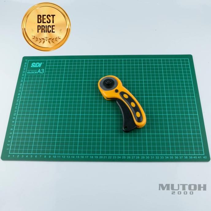 

ALAT MELUKIS ROTARY CUTTER + CUTTING MAT A3 SDI ALAT MENGGAMBAR