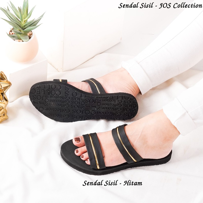 Sandal Selop Wanita Bahan Spon Anti Licin - Sisil by JOS Collection