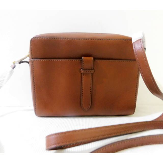 Tas Fossil Sidney Crossbody Medium Brown