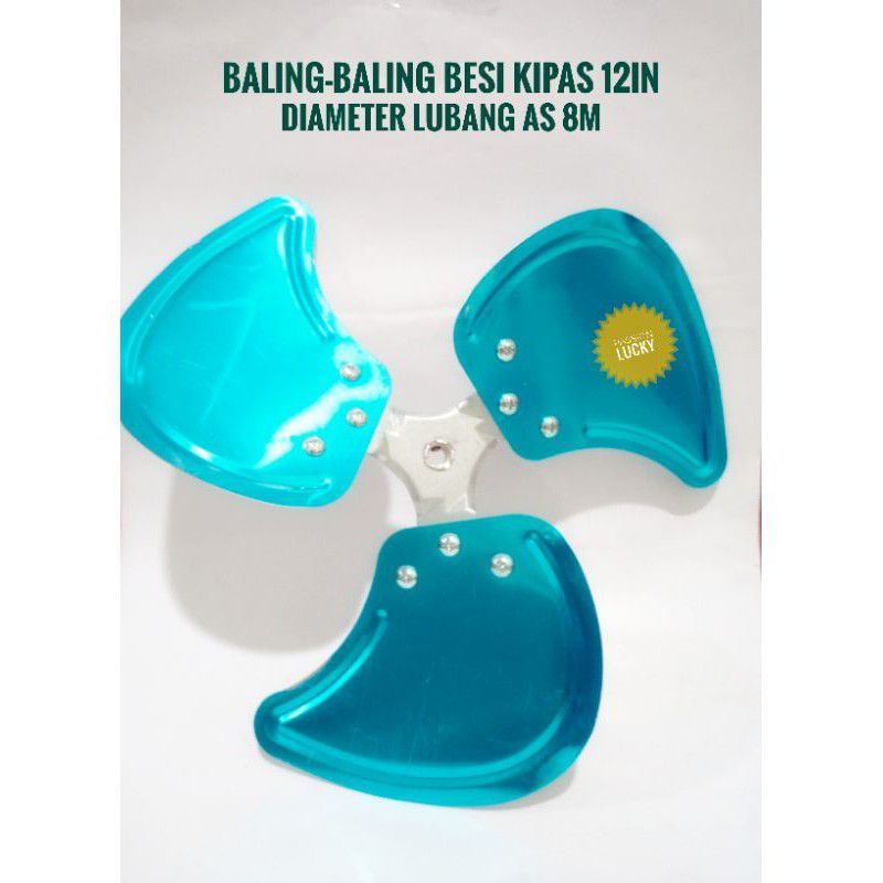 BALING BALING BESI KIPAS ANGIN  3 IN 1 18 INC  AS 8MM