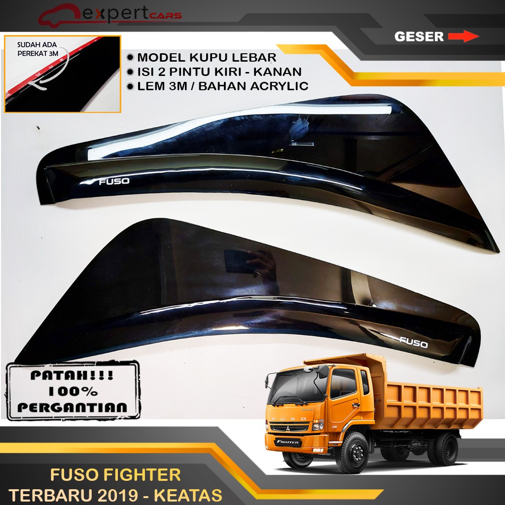 Jual Talang Air Fuso Fighter Terbaru Keatas Model Lebar