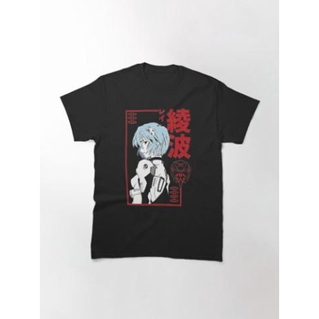 Rei Ayanami Red Style Kaos Distro Adem