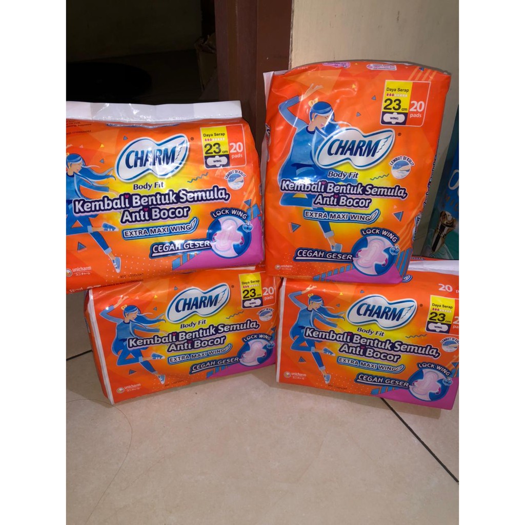 [COD] PEMBALUT CHARM SAYAP 23CM (20PADS)