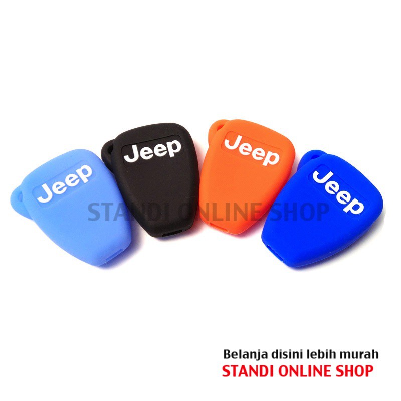 Kondom Kunci Silikon Remote Keyshirt JEEP WRANGLER