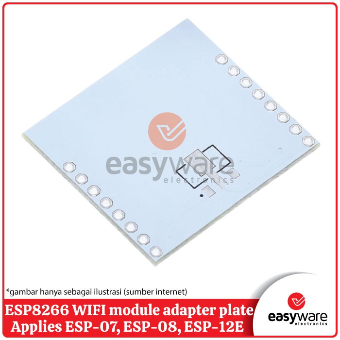 ESP8266 ADAPTER PLATE FOR ESP 07 ESP 08 ESP 12