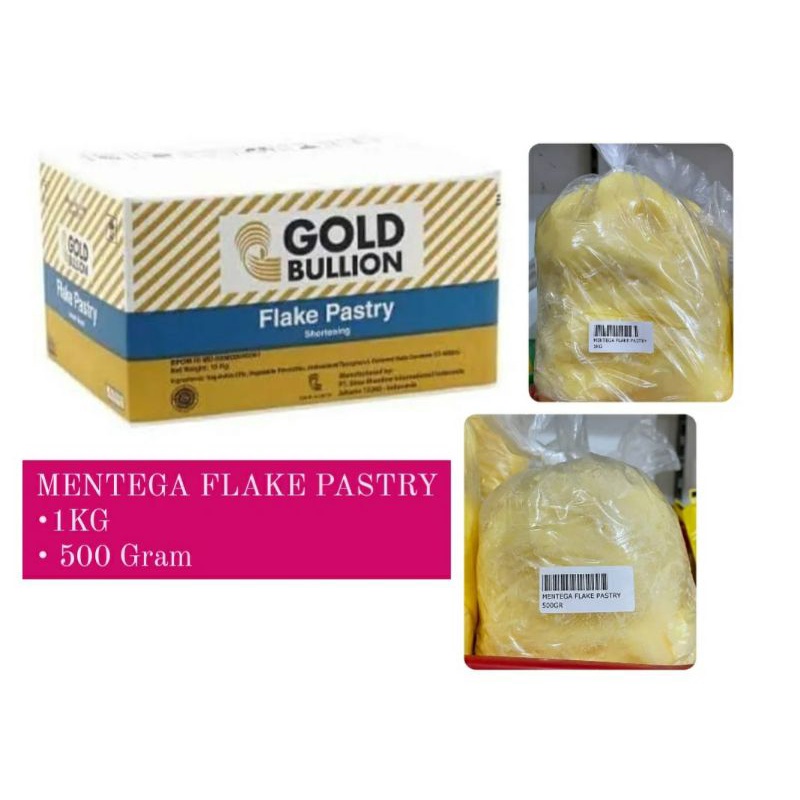 

MENTEGA FLAKE PASTRY GOLD BULLION 1KG (REPACK)