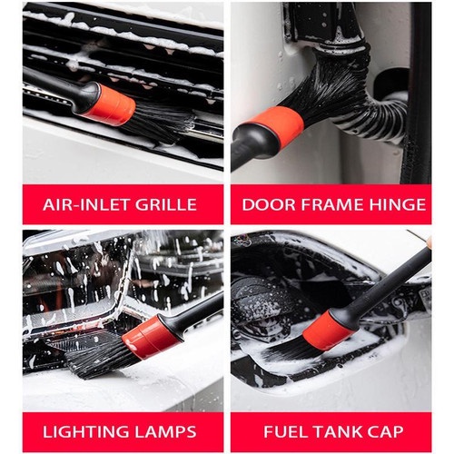 Brush Detailing Set 5in1 Kuas Sikat Poles Pembersih Interior Mobil 745