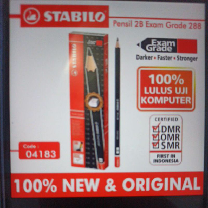 

Pensil 2B Stabililo isi 12