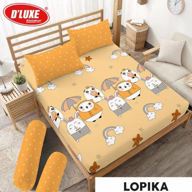 Sprei T30 Queen Kintakun Deluxe 160x200x30 cm - SPREI TINGGI 30 CM