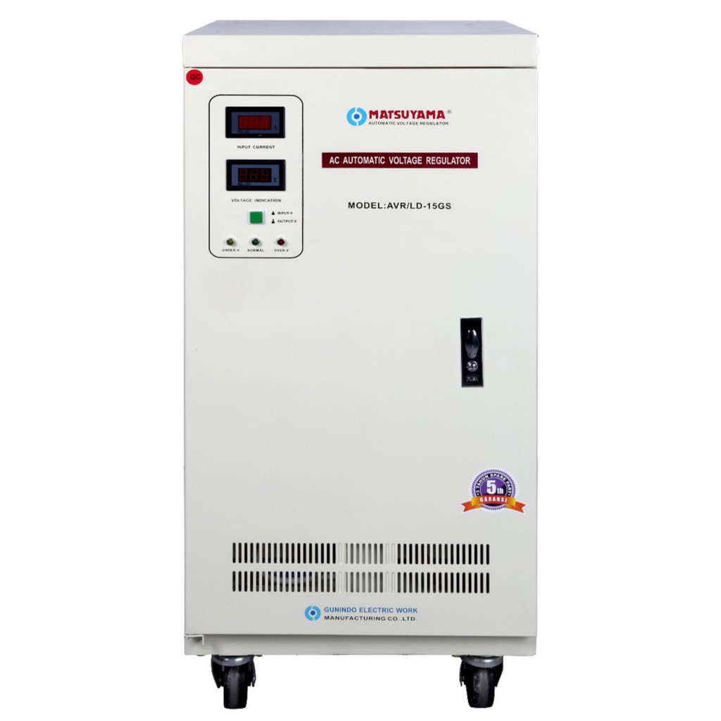 MATSUYAMA 15 KVA-LD 140V 1P Digital AVR STAVOLT 15000VA 15GS 15 kva STABILIZER MATSUYAMA 15000 VA IP SINGLE PHASE