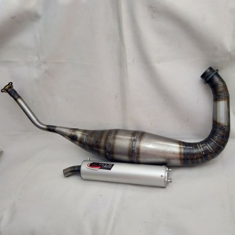Knalpot Ninja Aitech Cobra Plat Type Leher L Ninja 2tak R RR SS L
