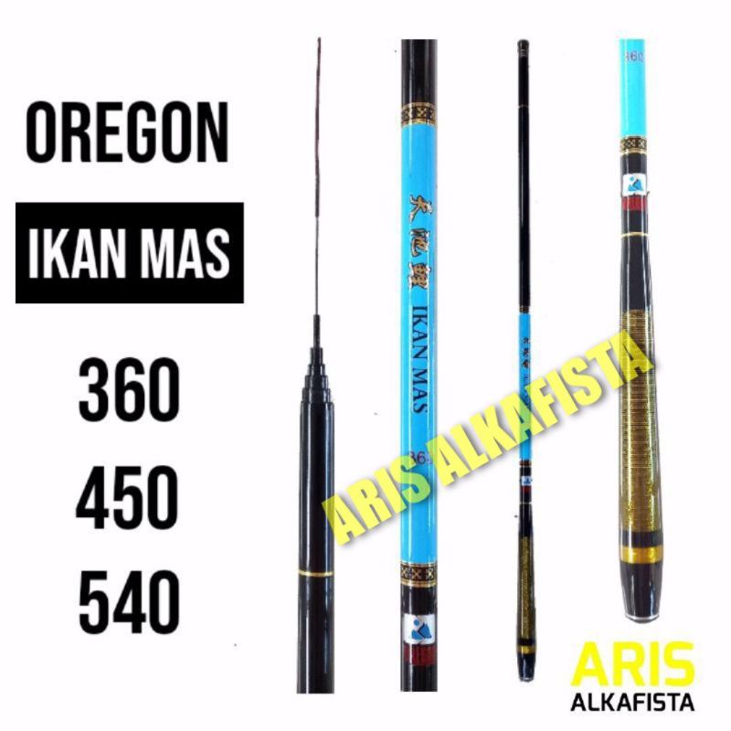 Joran Tegek Oregon Ikan Mas 360 450 540