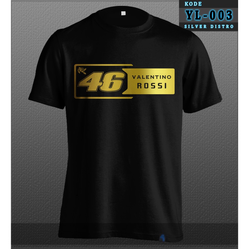 Kaos Baju Racing Valentino Rossi Vale 46 Kaos Motogp Kaos Motor Keren Lazada Indonesia