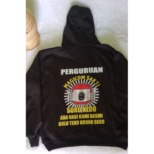 Jaket Hoodie Sweater Perguruan Magicom Sakti Pasukan Suko Nedo Pria Wanita Distro