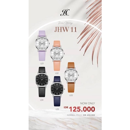 JAM TANGAN WANITA KODE 11 ( JHW 11 ) JIMS HONEY