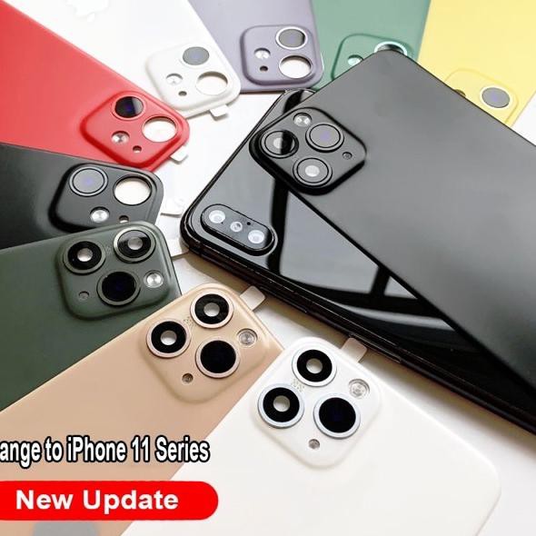 Harga Murah.. Fake Skin iPhone 11/11 Pro/11 Pro Max for iPhone X/XR/XS/XS Max Second change 11 Back