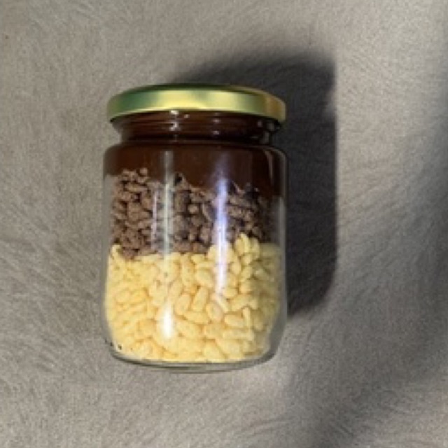 Rice Crispy jar- FUN BITES CEMILAN NYOKLAT ENAK DAN MURAH