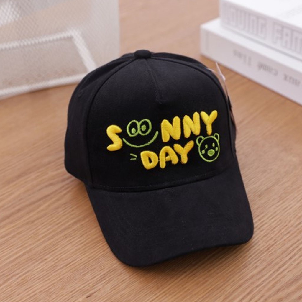 Topi Anak laki laki Topi Anak Perempuan Prempuan SUNNY DAY bordir original premium terbaru