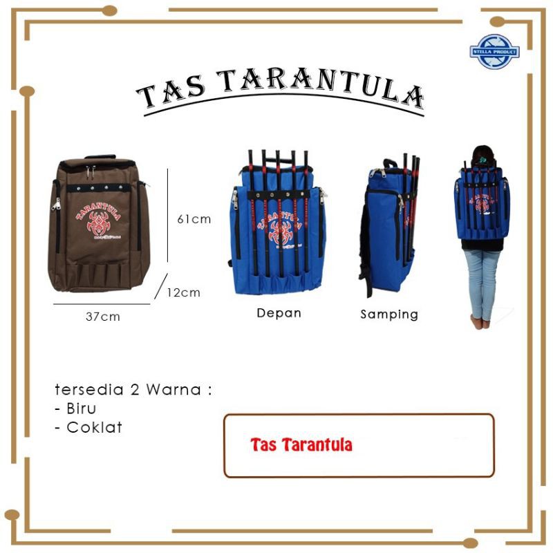 TAS PANCING STELLA PRODUCT TARANTULA