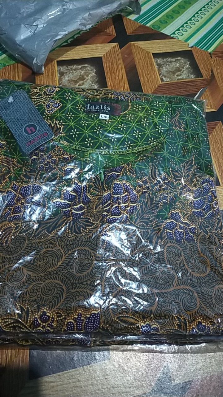 Promo Gamis Jumbo Seragam Muslimat Motif Batik Nu Xxl, L4, L5 Original