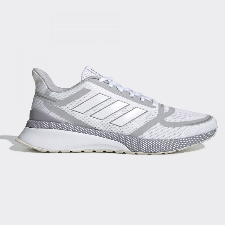 adidas white grey