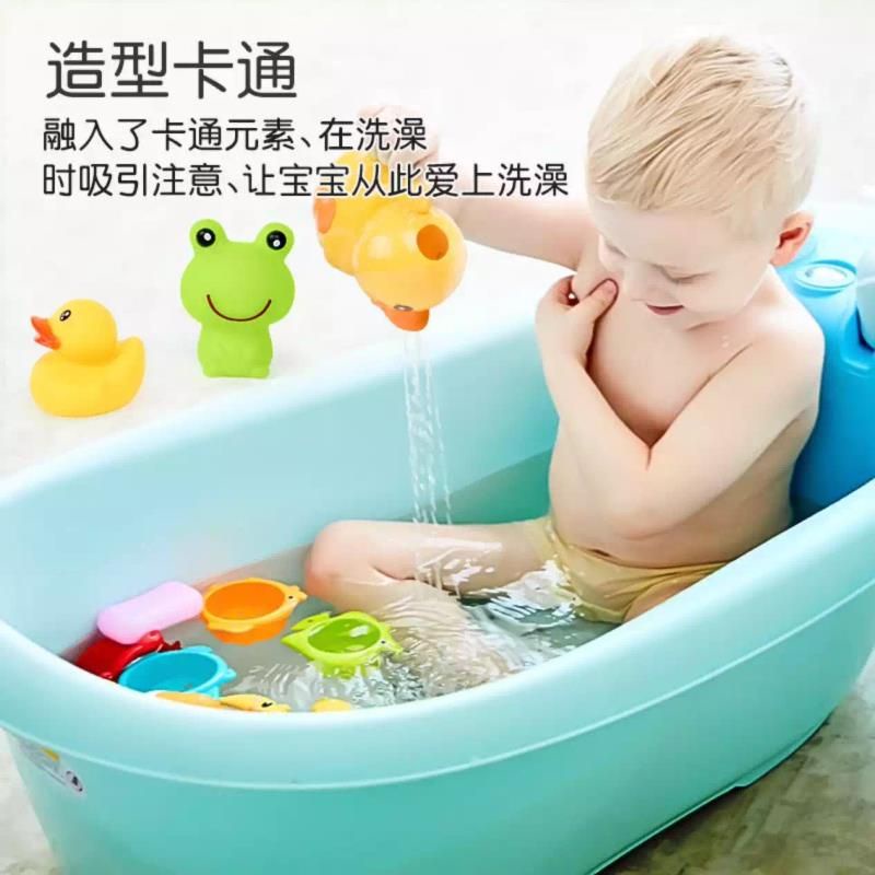 Mainan Mandi Anak bath toy bebek Duck Fish