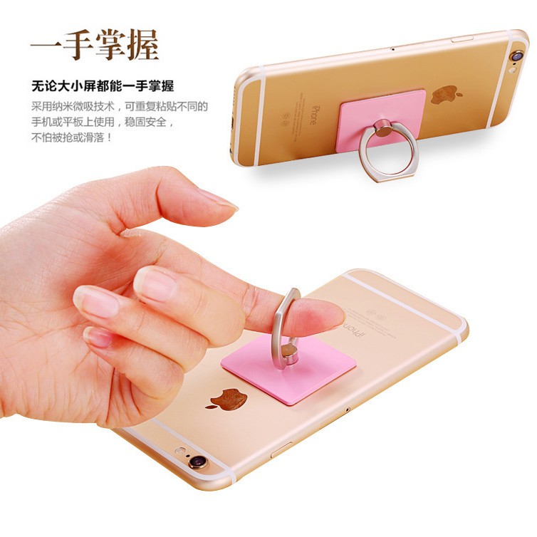 BISA COD Finger iRing Smartphone Holder - White