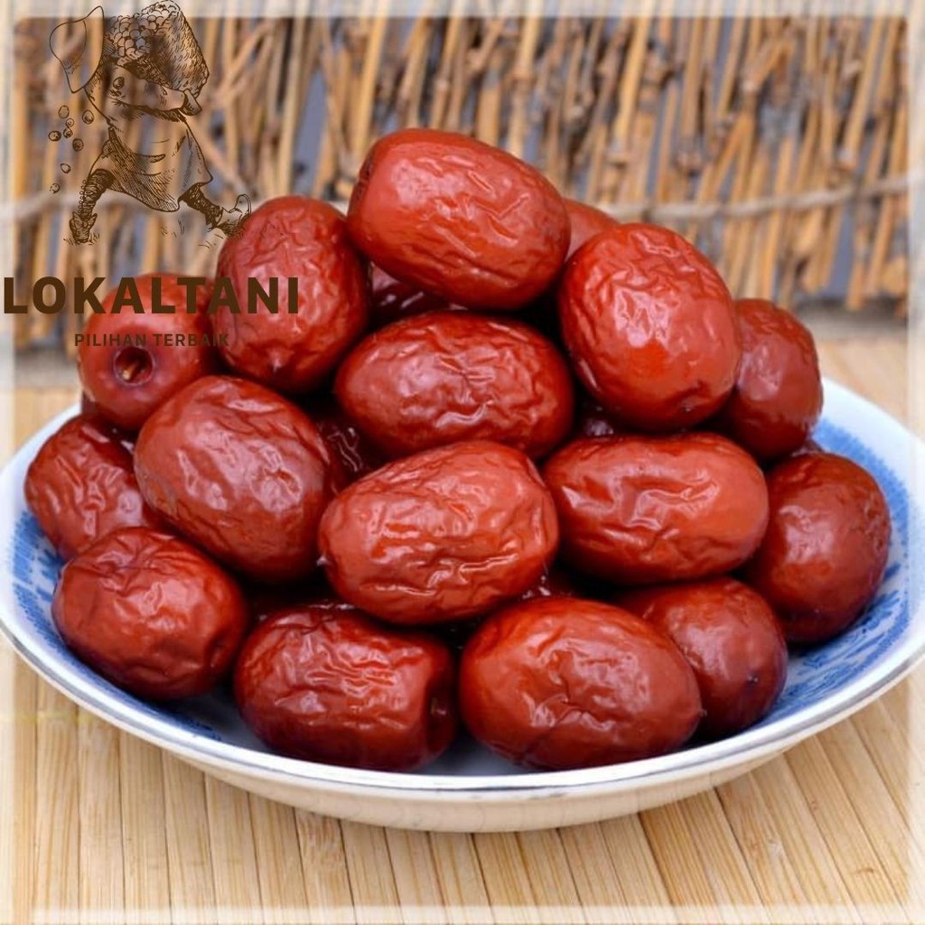 

Ang co Hong Zao Kurma Merah Red Dates 250 Gr