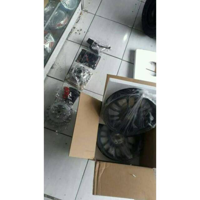 Paket ring 12 cakram brembo untuk vespa pork kaki 2
