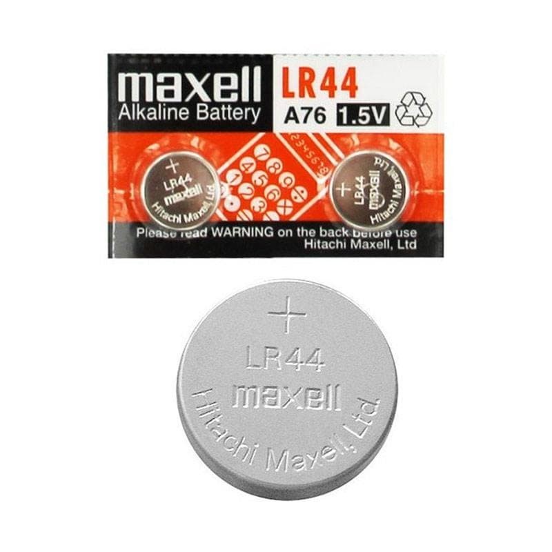 MAXELL LR44 BATTERY LR-44 2PCS