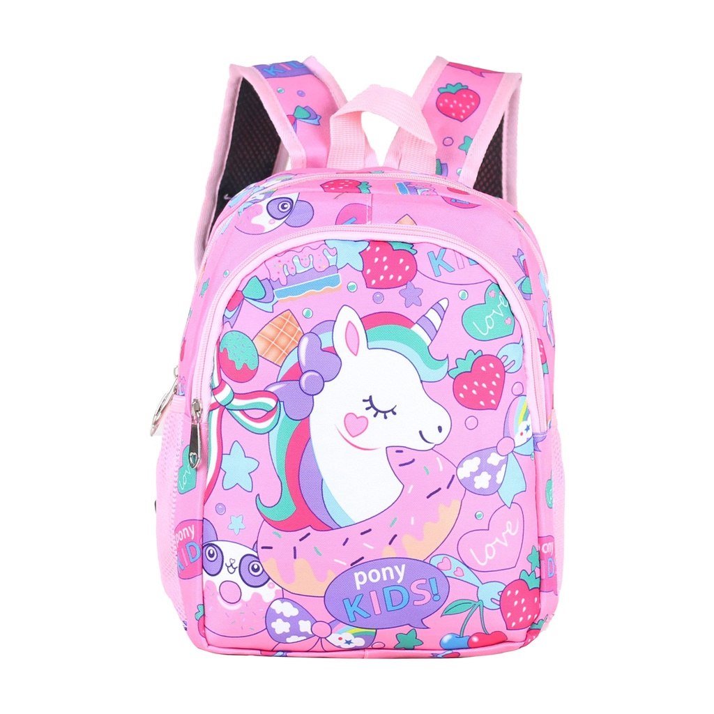 Tas Lucu Ransel Karakter Pony Pink Backpack Lucu Import Tebal Tas Anak Tk Fashion Anak