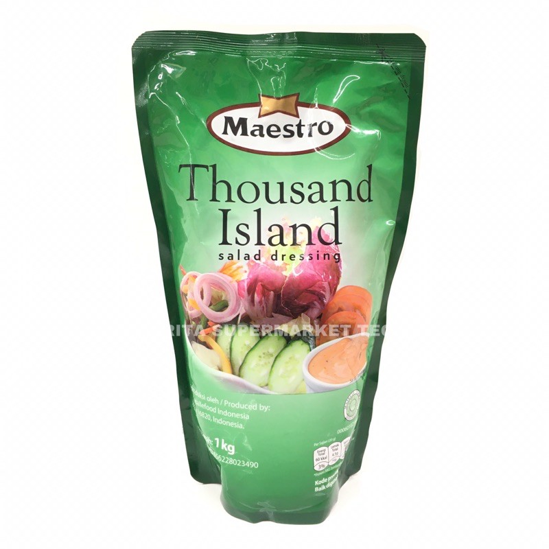 

Maestro Thousand Island Salad Dressing 1kg