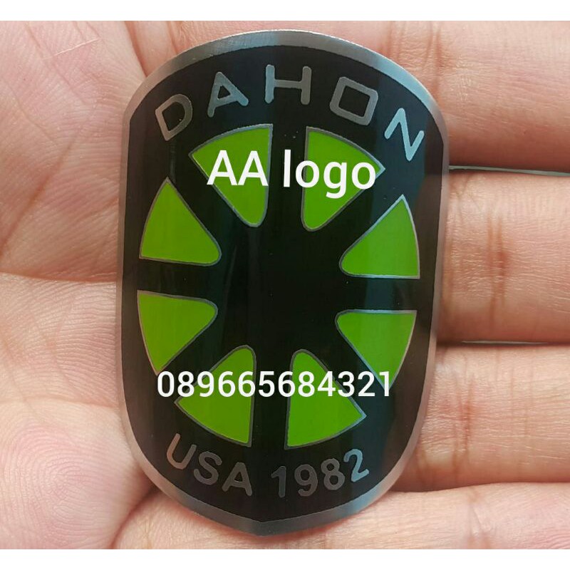 emblem sepeda DAHON USA 1982