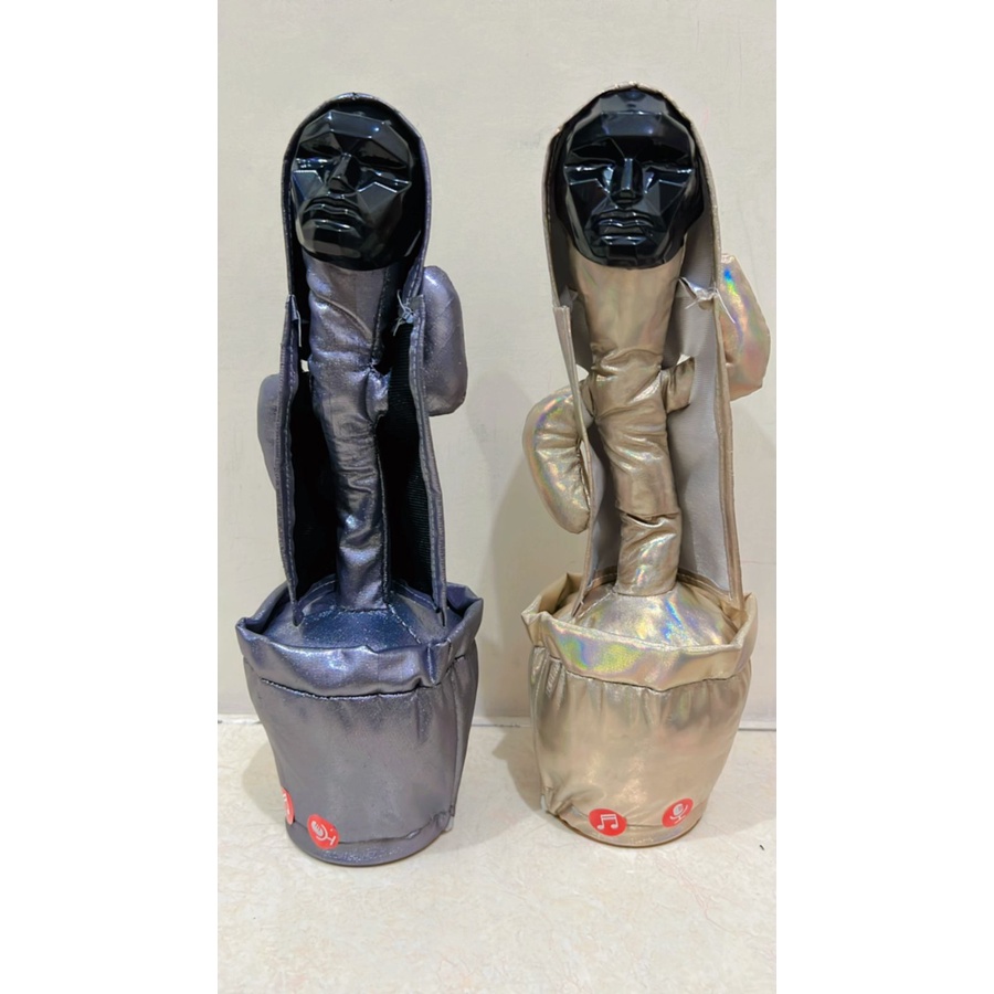 MAINAN ANAK SQUID JOGET /RAJA SQUID GAME TOYS TERBARU  BISA DI CAS READY STOCK WARNA GOLD