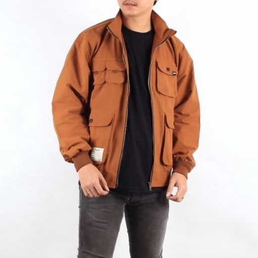 JAKET KANVAS FLIGHT PREMIUM / JAKET PARKA PREMIUM / JAKET BANYAK KANTONG SAKU