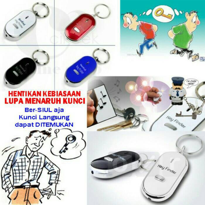 key finder ( gantungan kunci siul )