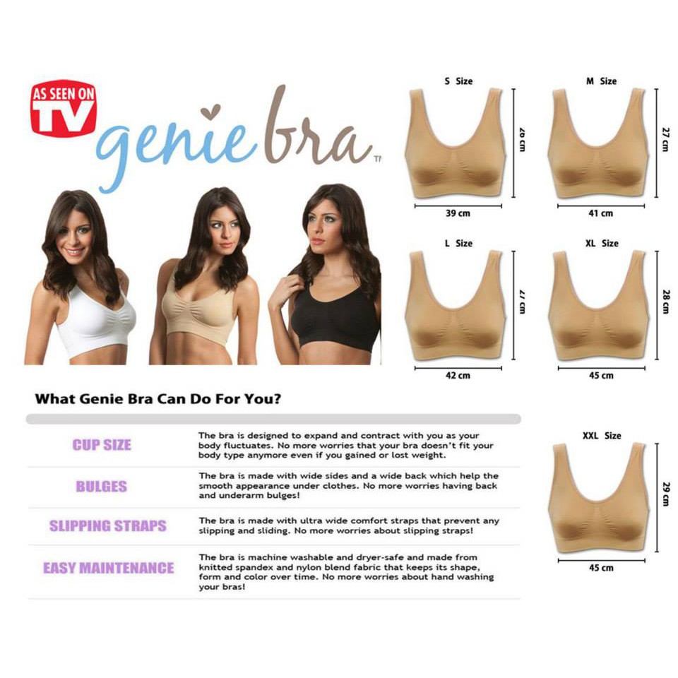 GENIE BRA ORIGINAL JAPAN