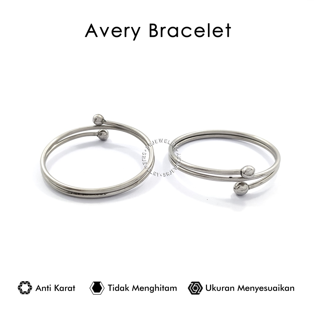 Gelang Tangan Bayi / Gelang Kaki anak Monel Perak