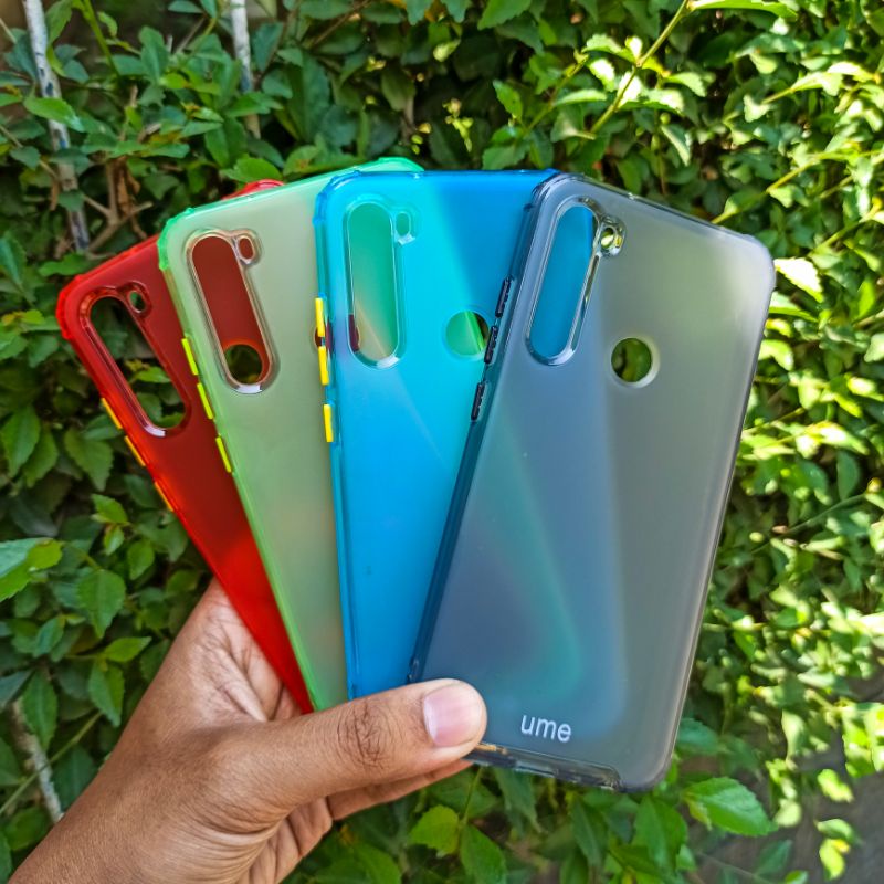 CASE UME®️ TPU MATTE Rainbow Design Xiaomi Redmi Note 7 Note 8 Note 9 Note 9 Pro Note 8 Pro