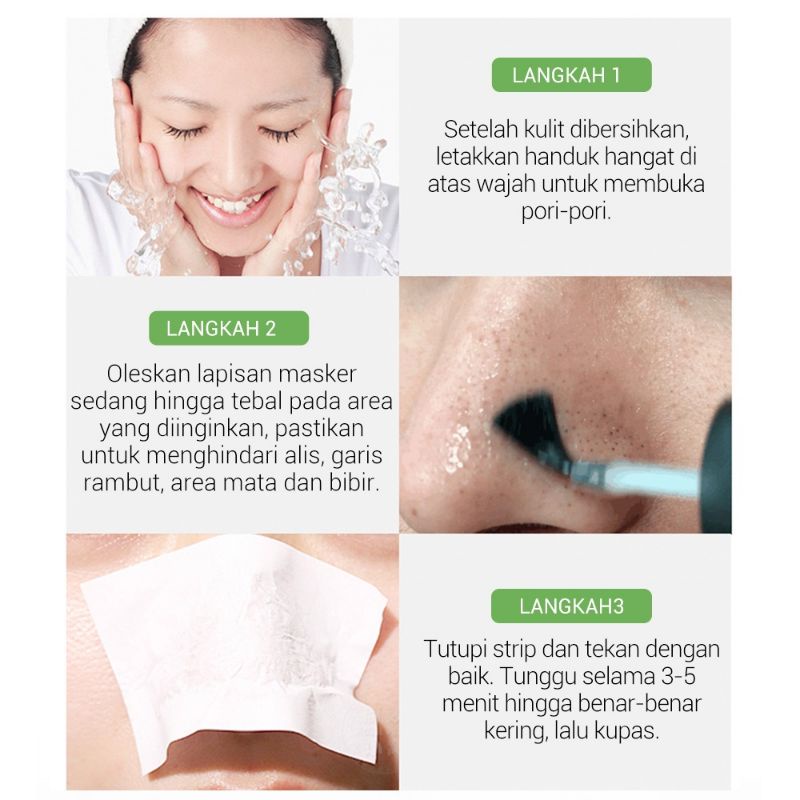 Breylee Blackhead Mask + Serum | Step 1 dan 2 | Breylee penghilang komedo