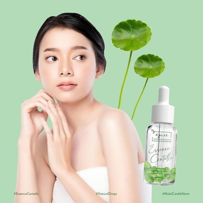 NPURE Centella Asiatica - Cica Series / Penghilang Jerawat Bruntusan Flek Hitam &amp; Pelembab