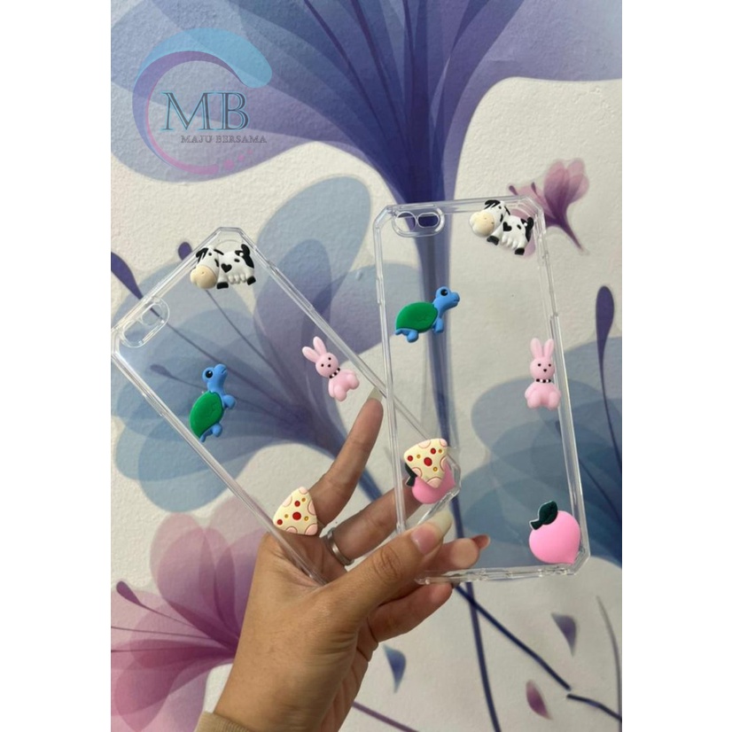 Y022 CLEAR CASE SOFTCASE CLEAR JELLY KARAKTER 3D CUTE OPPO A54 A74 A93 A31 A8 A3S A5S F9 A12 A11K RENO 4 4F MB2619