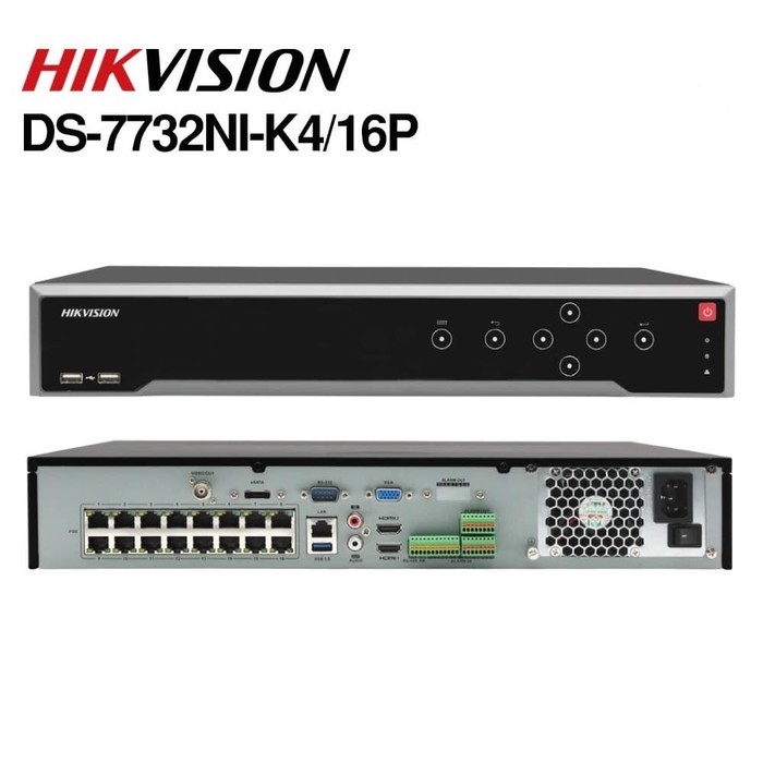 NVR Hikvision DS-7732NI-K4/16P/DS-7732NXI-K4/16P